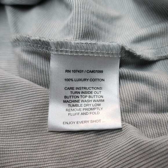 NWT Linksoul Shirt Men's Tidepool Blue Gray Dora Block Golf Polo LS1182 Size 2XL - Picture 6 of 12